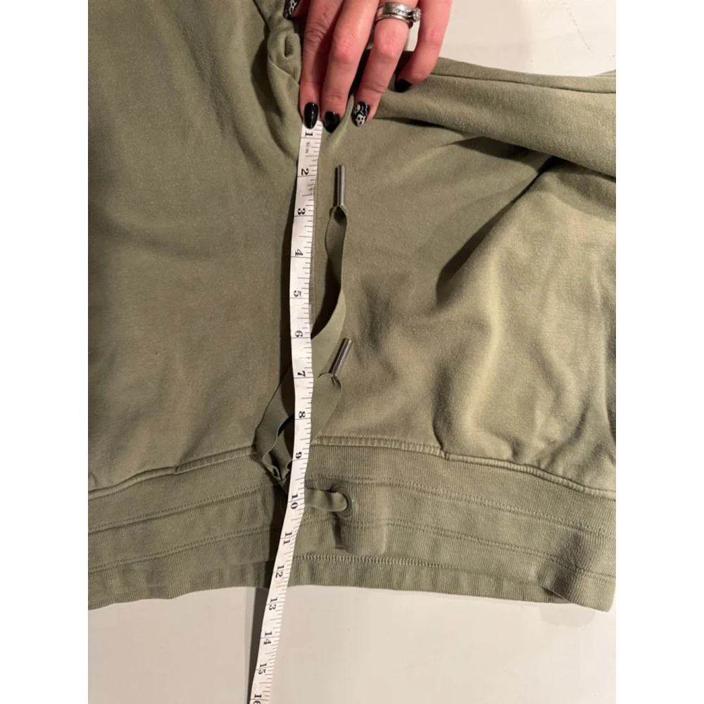 Women's Athleta Olive Green Drawstring Joggers Size L - Picture 7 of 8